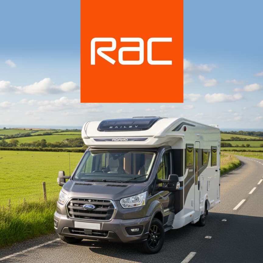 RAC breakdown cover included with Why Knott Hire motorhome hire