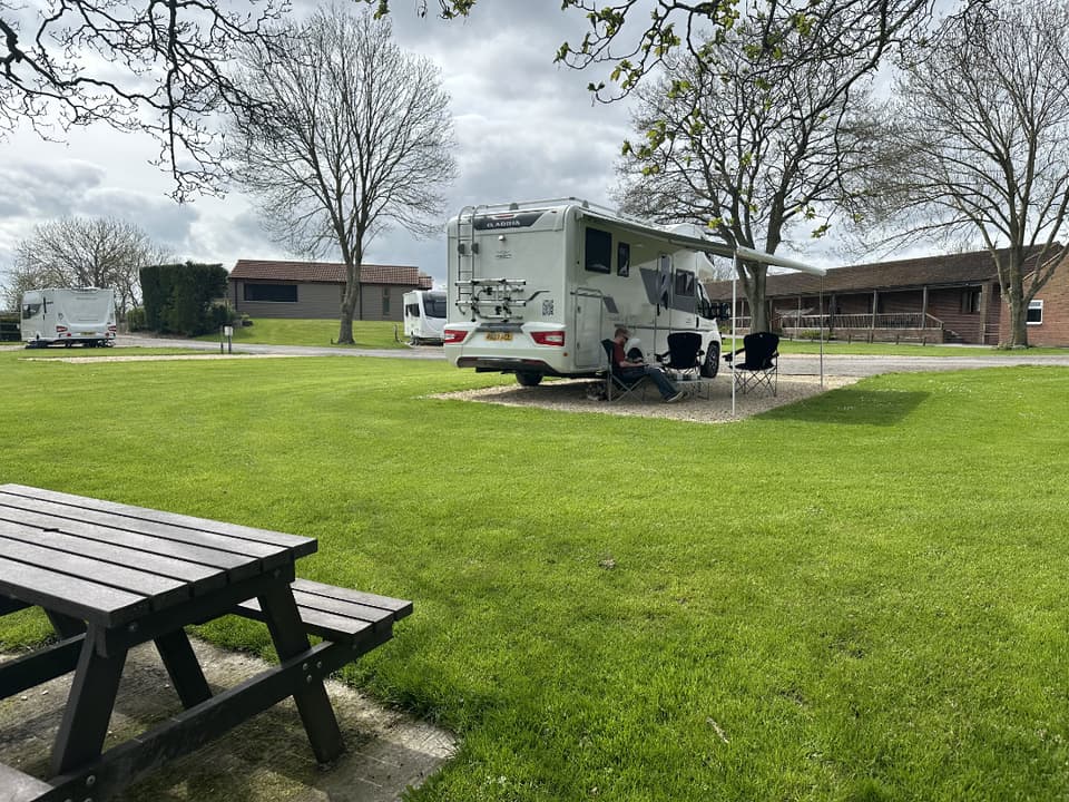 Why Knott Hire campsite view