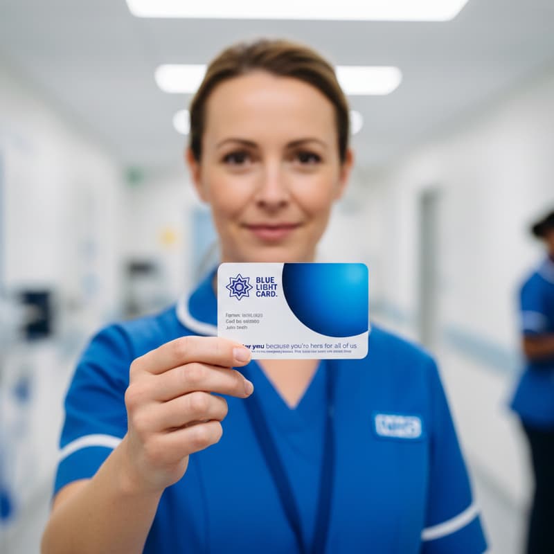 Blue Light Card discount on motorhome hire for NHS and emergency services