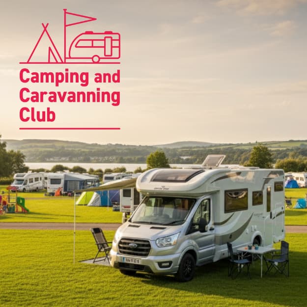 Camping and Caravanning Club discount for Why Knott Hire customers