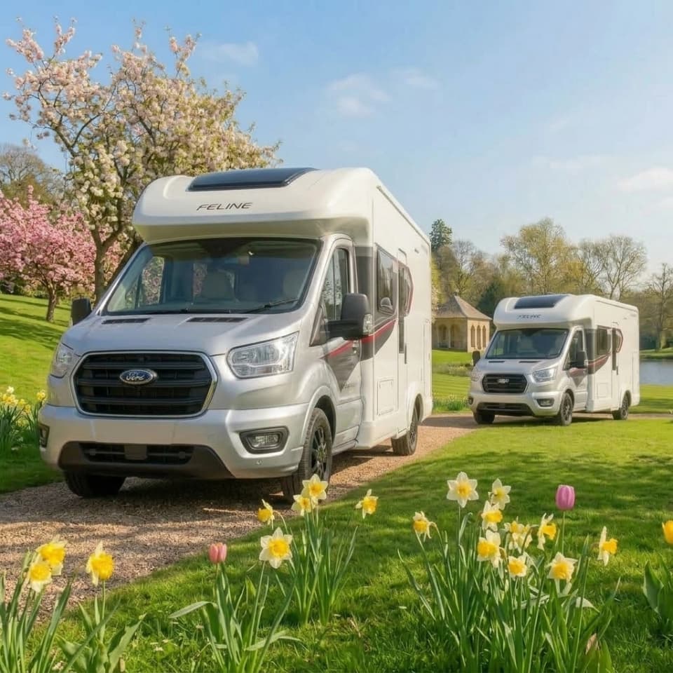 New motorhomes joining the Why Knott Hire fleet