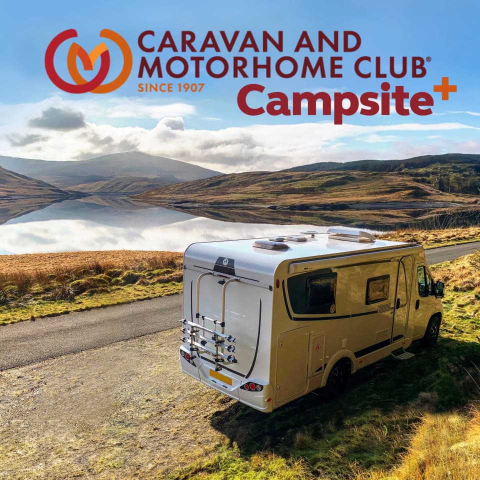 Caravan and Motorhome Club Campsite+ membership for Why Knott Hire customers