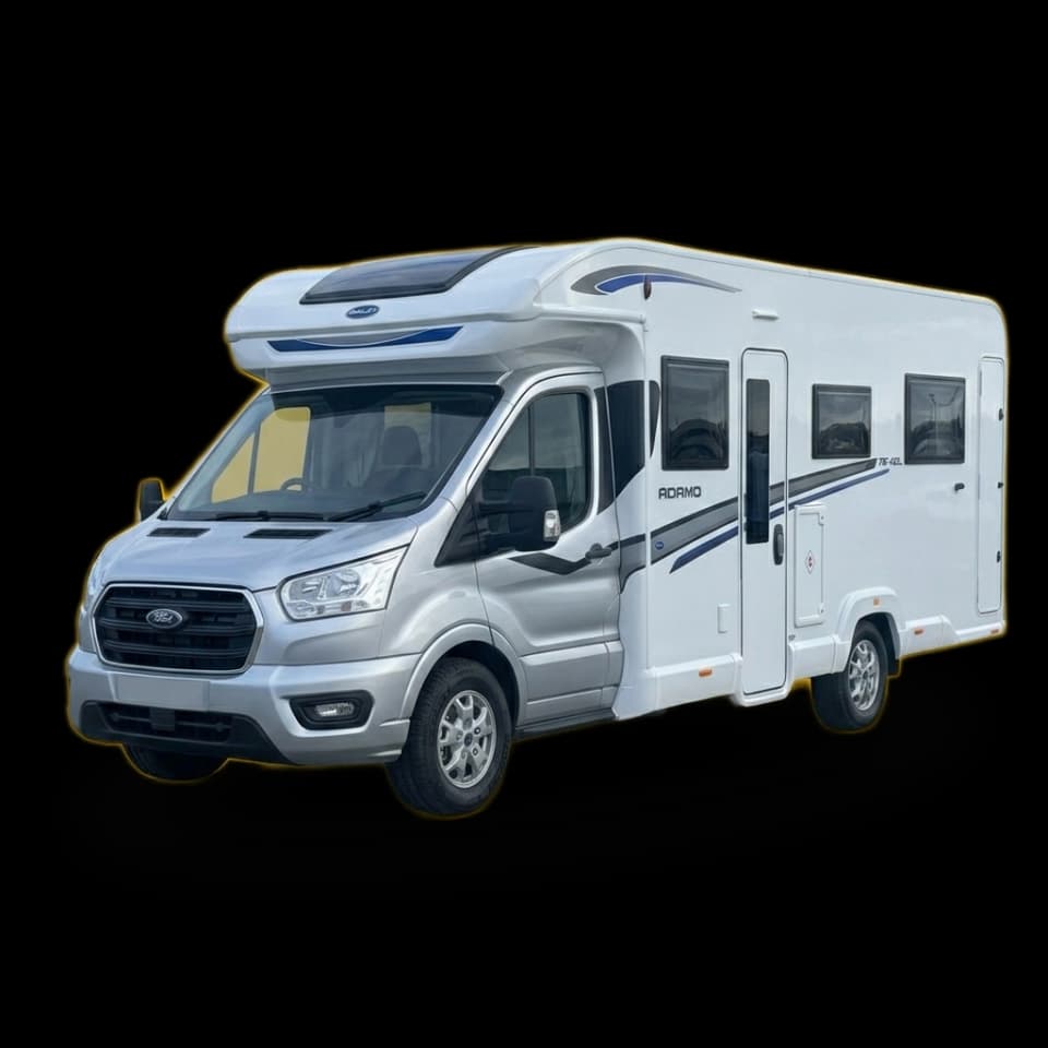 Bella, a luxury low-profile motorhome for hire from Why Knott Hire in South Wales