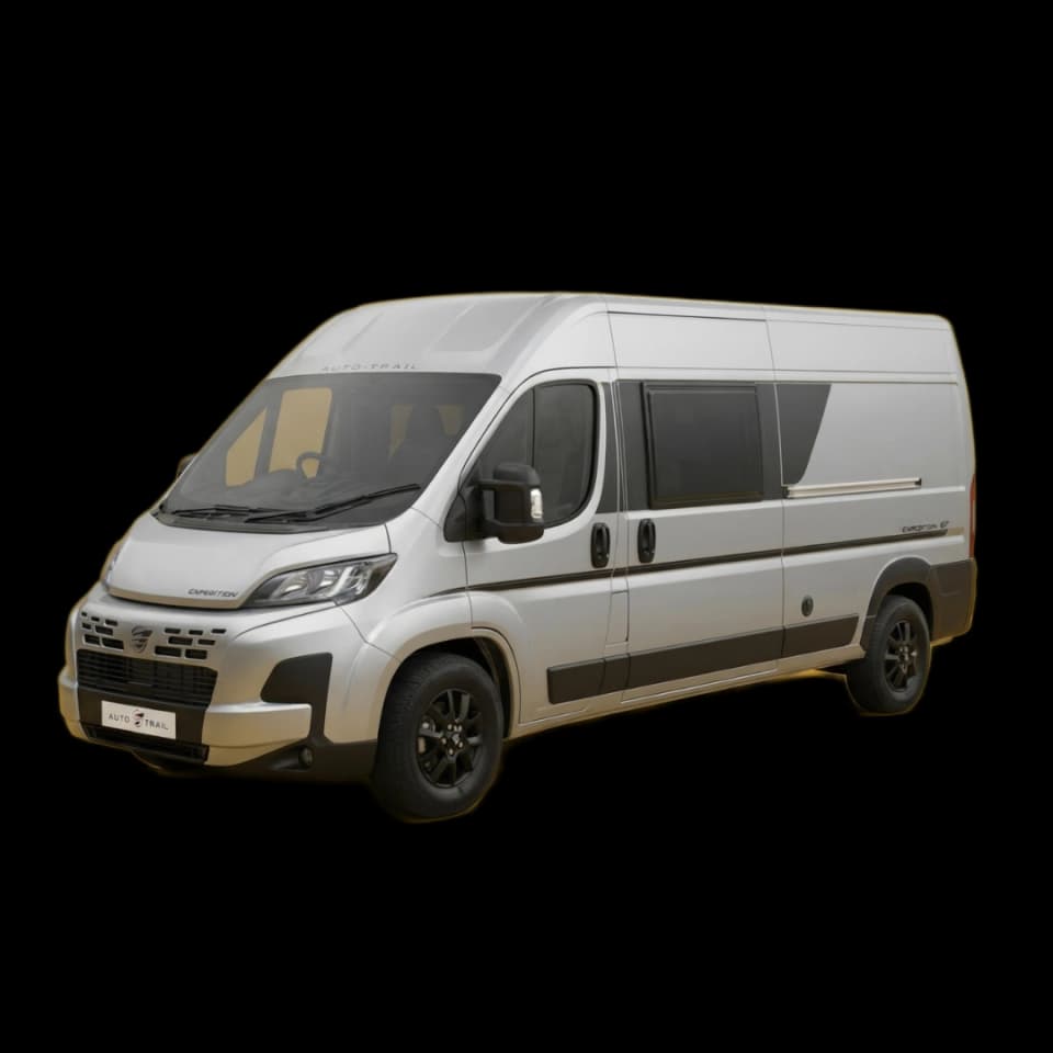 Jessie a luxury camper van available to hire from Why Knott Hire in South Wales