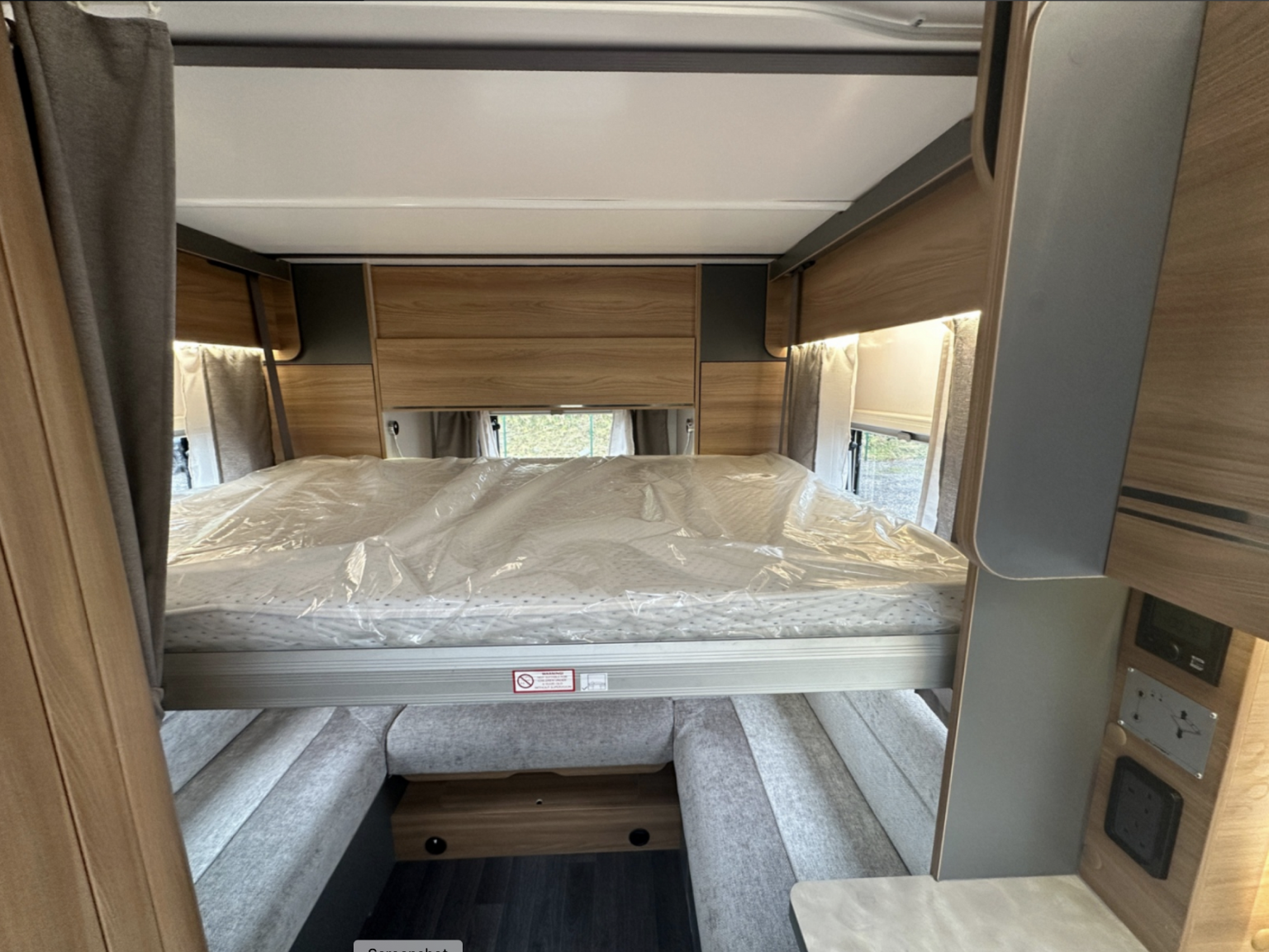Why Knott Hire Bella Rear drop down electric double bed