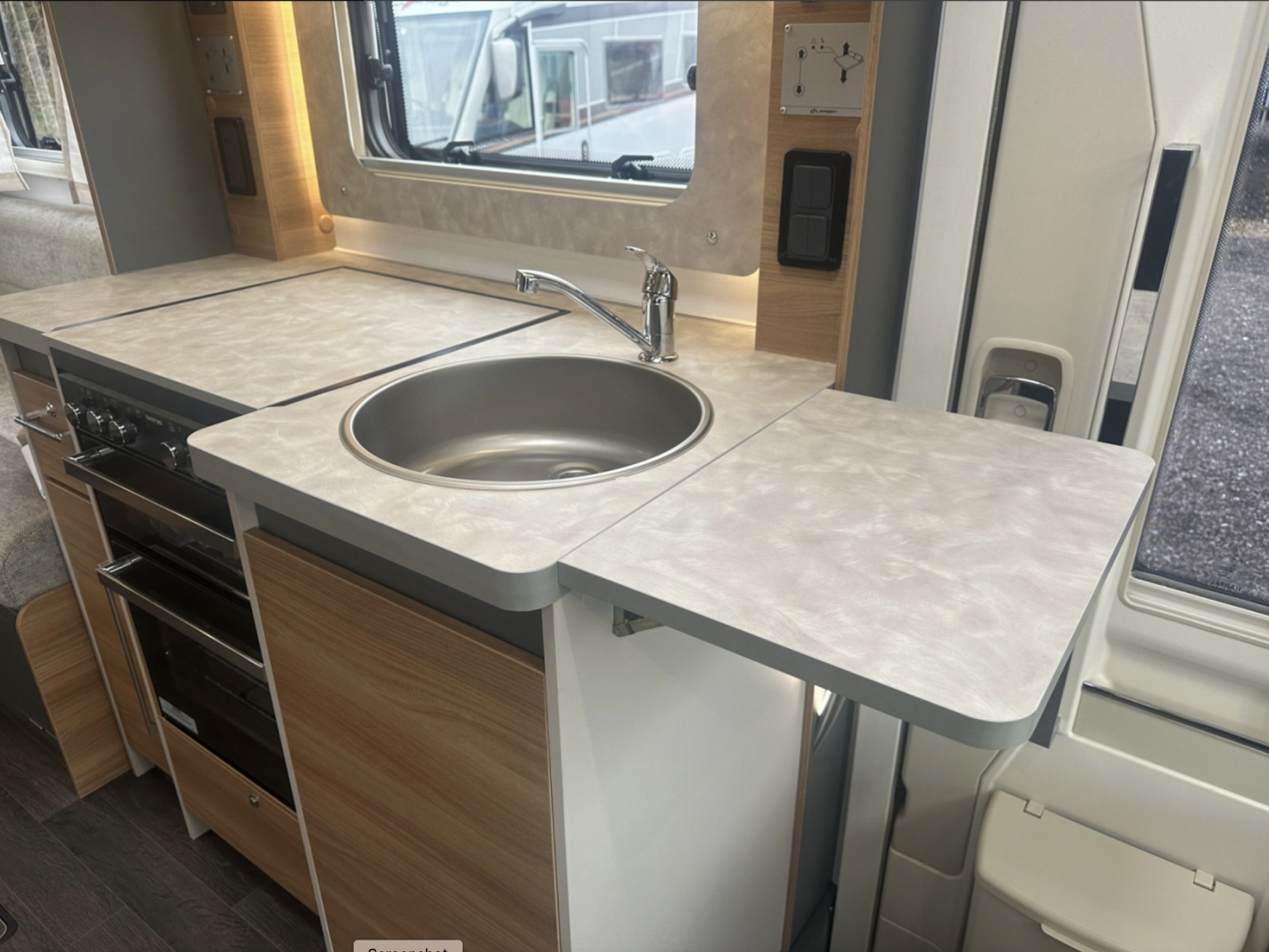 Why Knott Hire Bella kitchen view