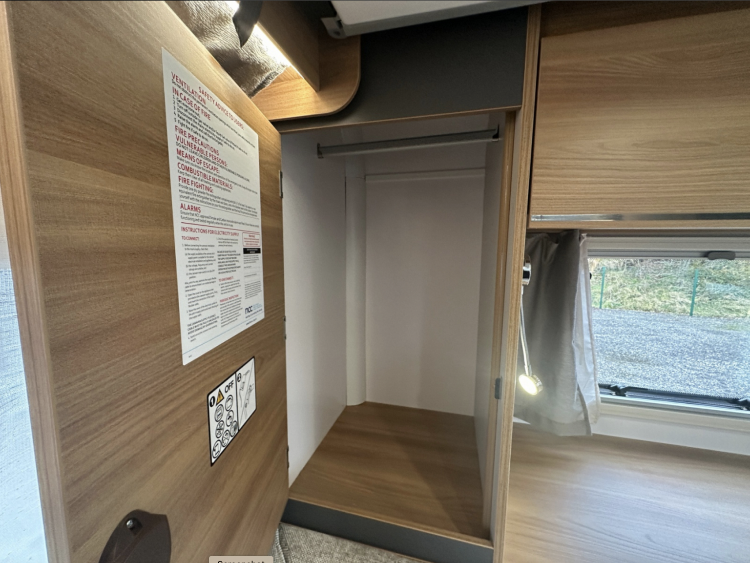 Why Knott Hire Bella bedroom storage view