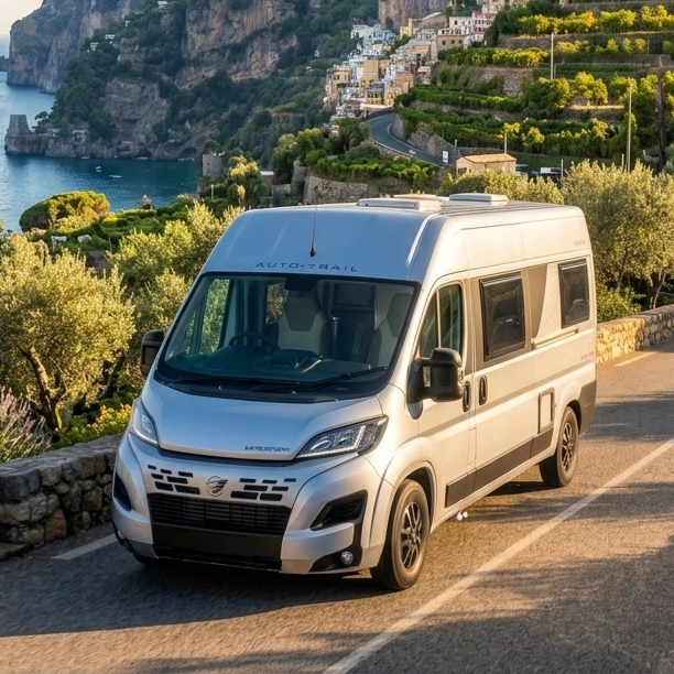 Jessie a luxury camper van available to hire from Why Knott Hire in South Wales